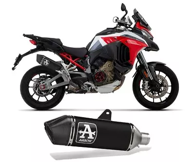 Exhaust Arrow Veloce Tita Black DUCATI Multistrada V4 1100 2021 > 2023 • $678.78